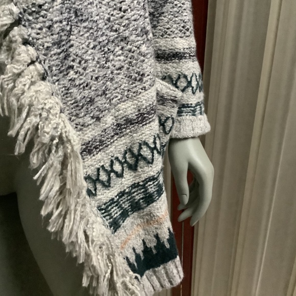 CAbi 3701 Shetland Cardigan Open Fringed Size XXS - Picture 7 of 10